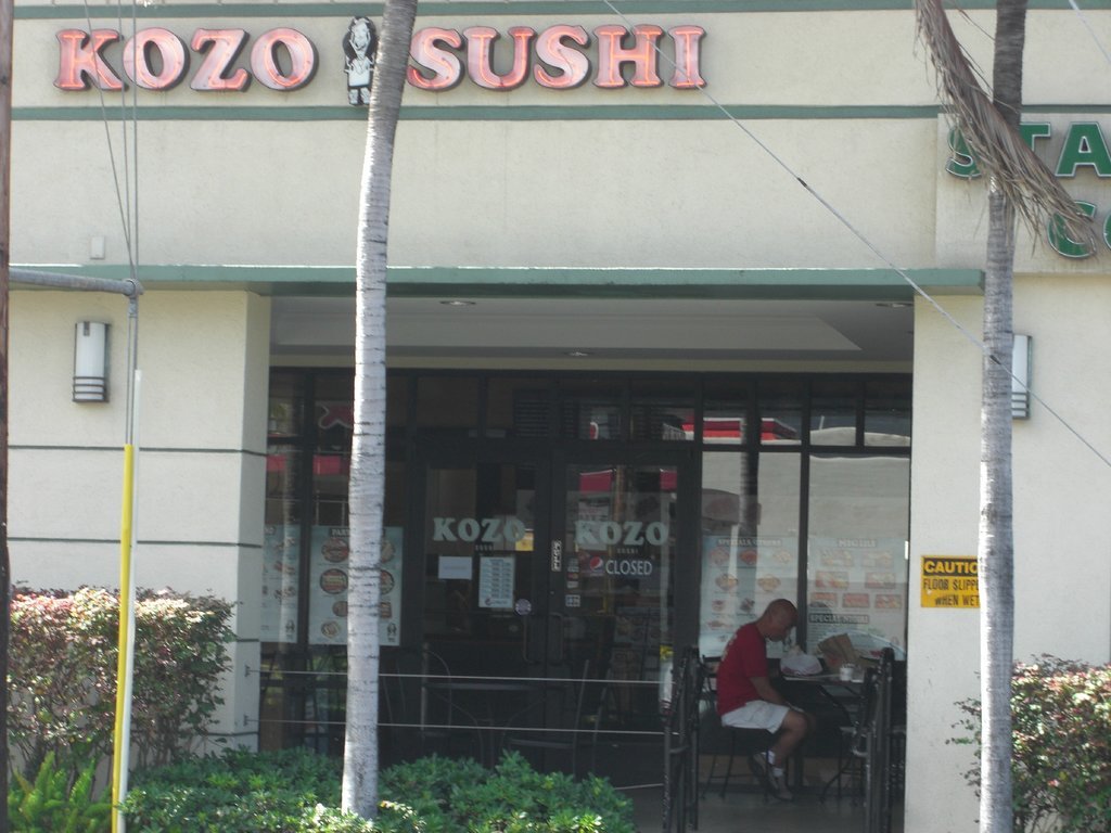 Kozo Sushi Hawaii - Kapahulu Ave.