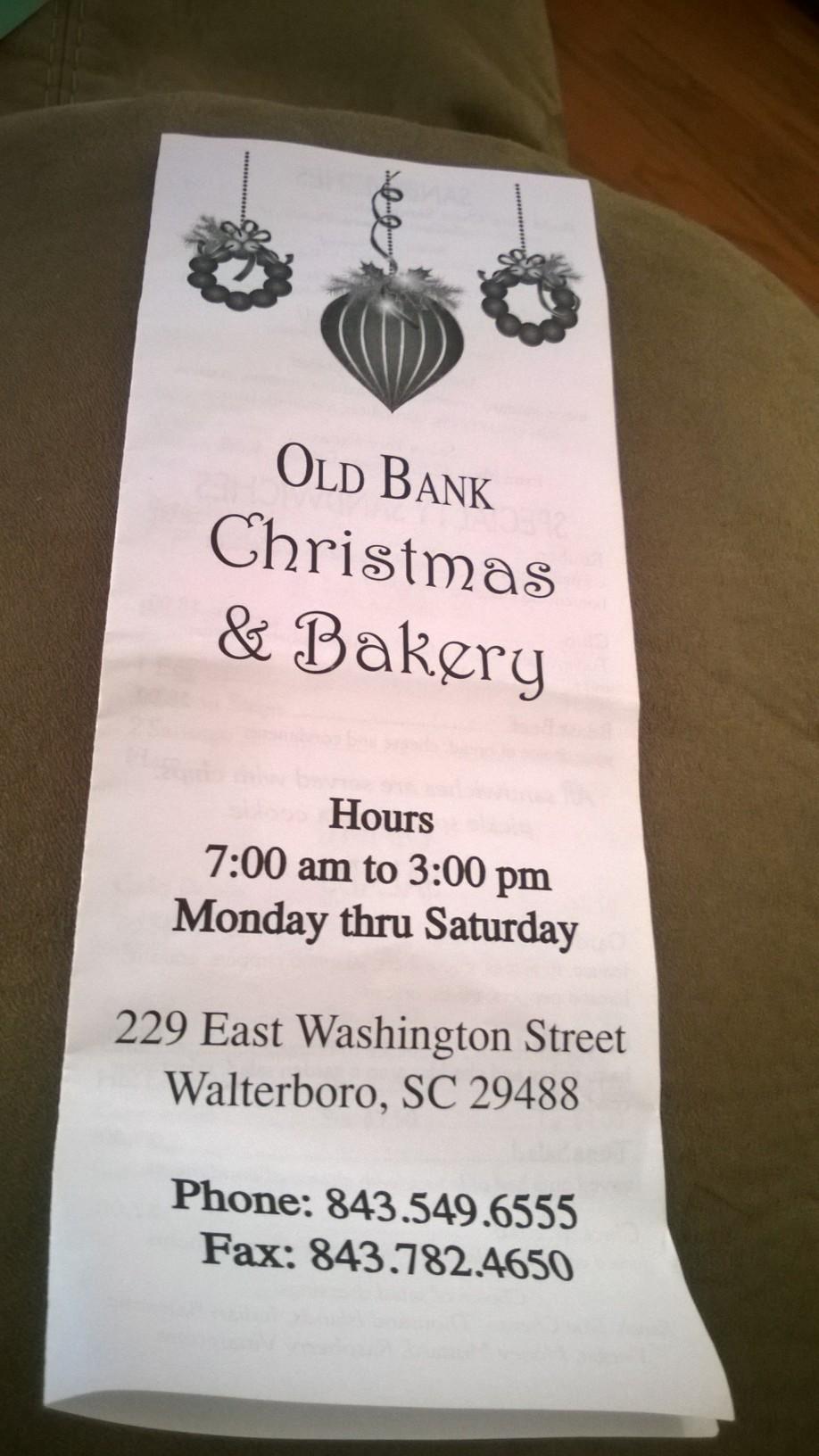 Old Bank Christmas & Gifts